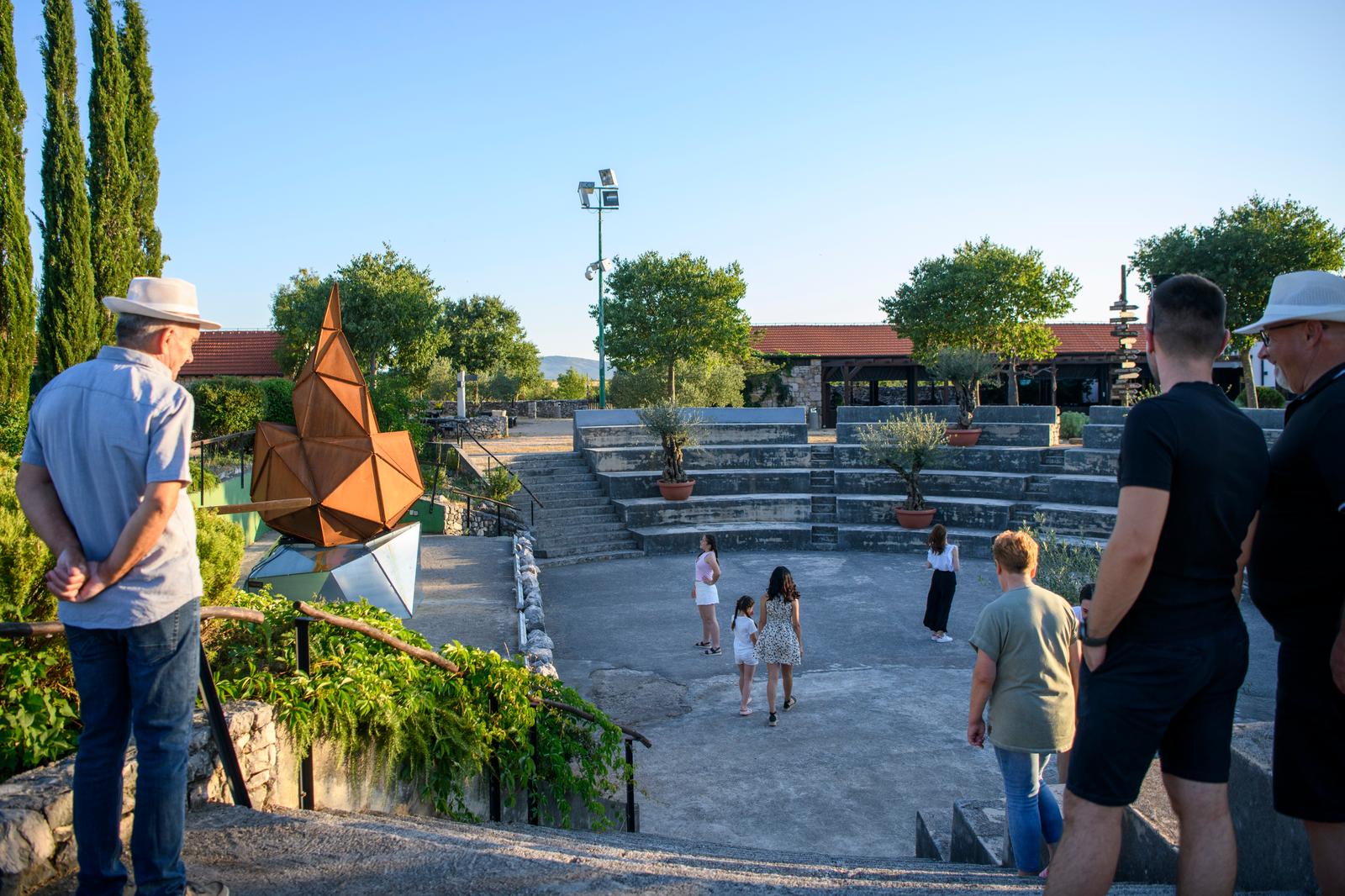 Turistički vodič s grupom